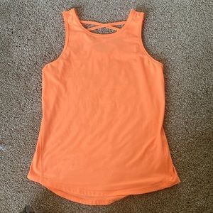 DSG orange athletic tank
